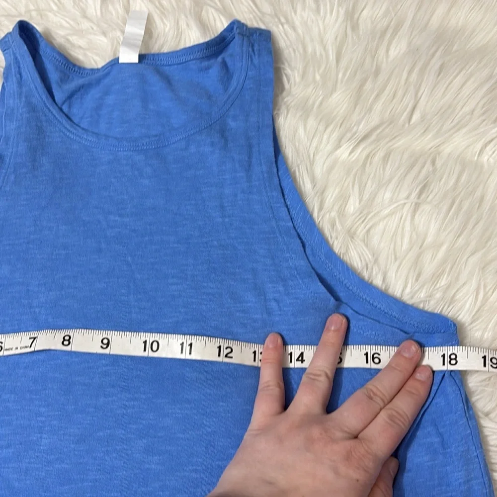 Flawed Z By Zella Blue Muscle Tank Size XS